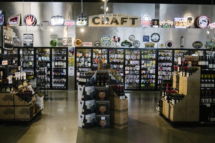 Beer (craft coolers pictured) accounts for 25% of revenue at Wyatt’s, which makes sure to stock sought-after brews. (Photo by Matt Nager)