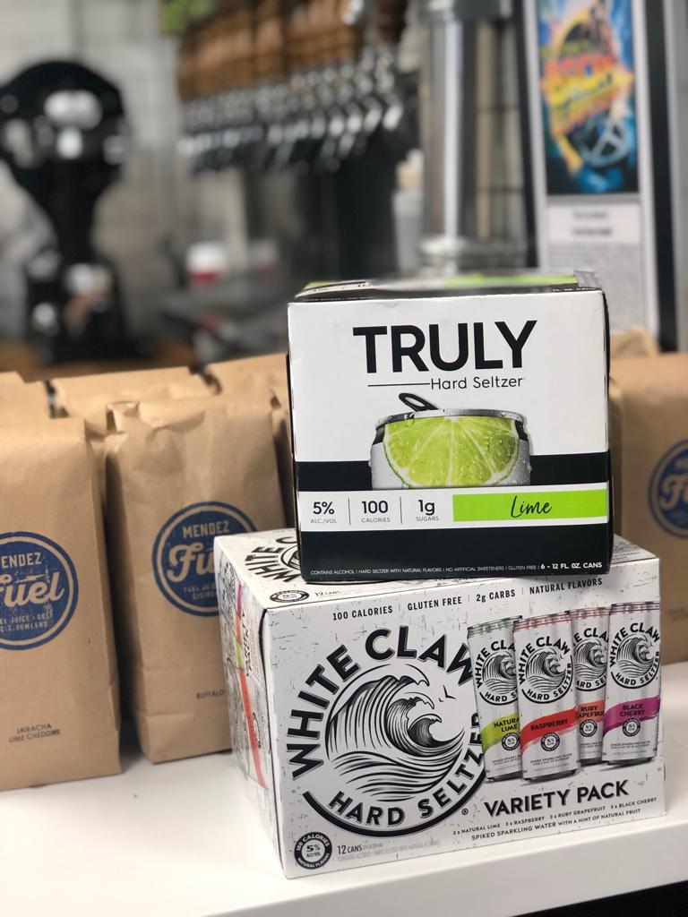  Hard seltzer is extremely popular with millennials at Mendez Fuel's four locations in Miami, with brands Truly and White Claw being the top sellers.