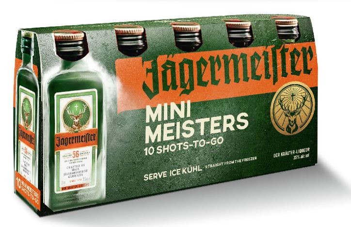 Jägermeister recently released its Cold Brew and Mini Meister labels (pictured), playing into the current trends of coffee flavors and alternative packaging.