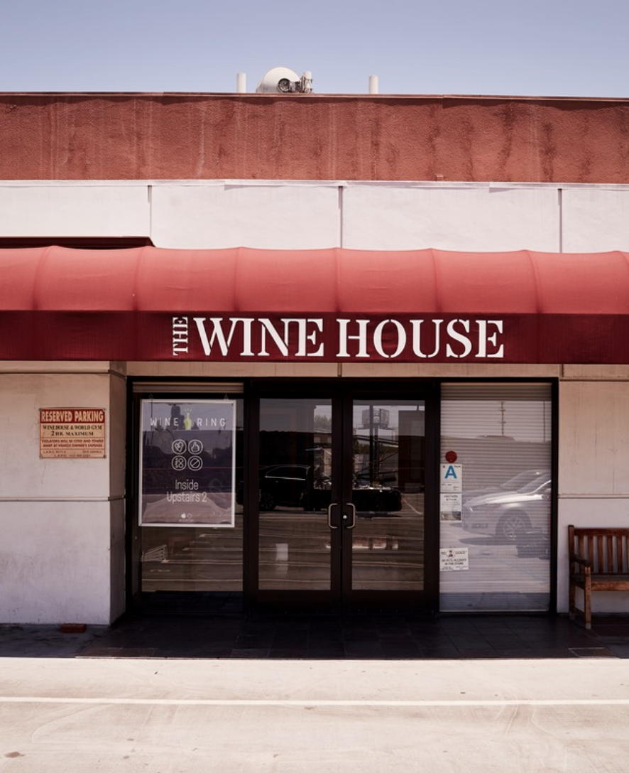 Los Angeles' The Wine House (exterior pictured) is one of the countless beverage alcohol retailers across the U.S. that's been affected by the Covid-19 pandemic.