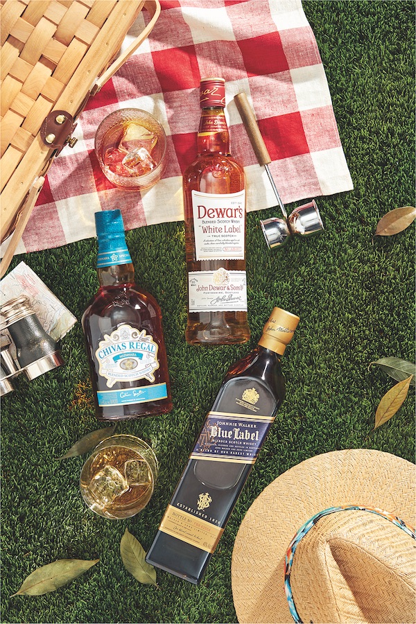 Despite showing strength at the retail tier, the overall issues faced by the blended Scotch category are highlighted by top labels like Johnnie Walker, Dewar’s, and Chivas Regal (bottles pictured), which all declined in 2019.