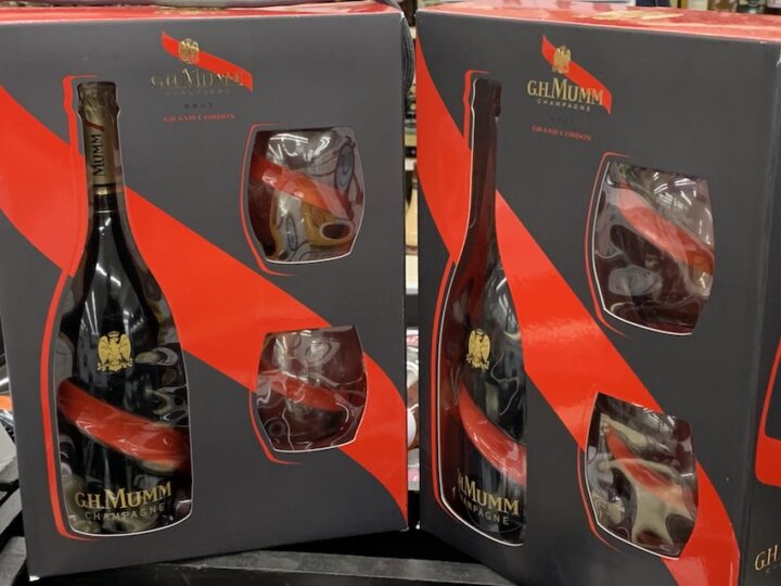 At Viscount Wines & Liquors in WAppingers Falls, New York, gift sets from brands such as Mumm Champagne are top sellers with customers.