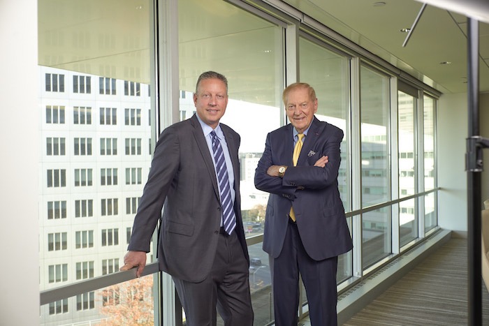 Chairman Bill Deutsch (right) founded Deutsch Family Wine & Spirits in early 1981. His son Peter (left) joined the company in 1985 and now serves as CEO.