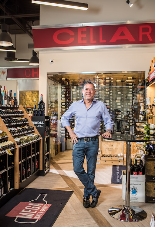 General manager Manny Garcia (pictured) began his career with Mega Wine & Spirits upon its inception in 2001, and has seen the chain through transitions, including its acquisition by Javier Macedo in 2014.