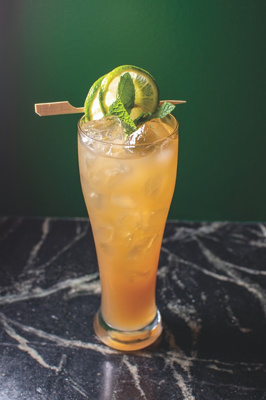 At Sobre Mesa in Oakland, California, rum features heavily on the drinks menu. The venue offers 50 rums from around the globe, as well as specialty drinks like its eponymous Sobre Mesa (above).