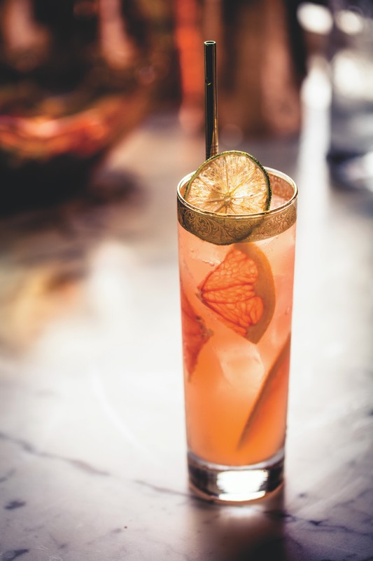 In Sebastopol, California, Fern Bar ensures guests stay hydrated during the summer with Highball-style drinks like the Guera (pictured), which is a twist on the classic Paloma.