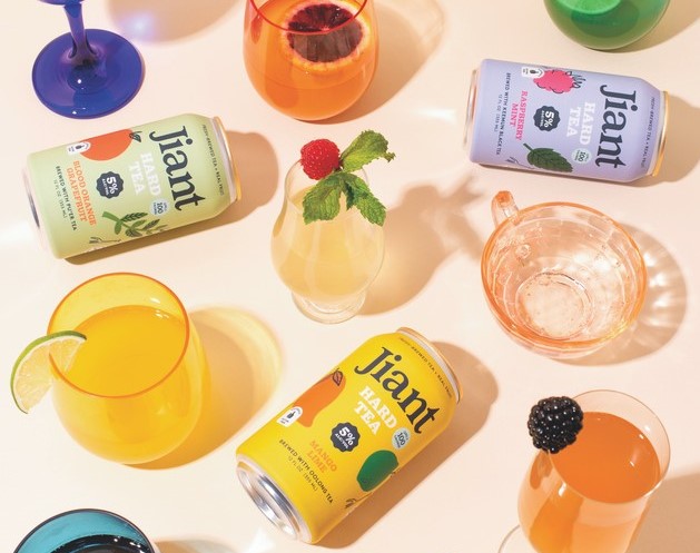 Companies everywhere are innovating to meet the demand for better-for-you options. Products like Jiant Hard Tea and Jiant Hard Kombucha (pictured) offer consumers a healthy and fresh drinking option, with low calories and no added sugar.