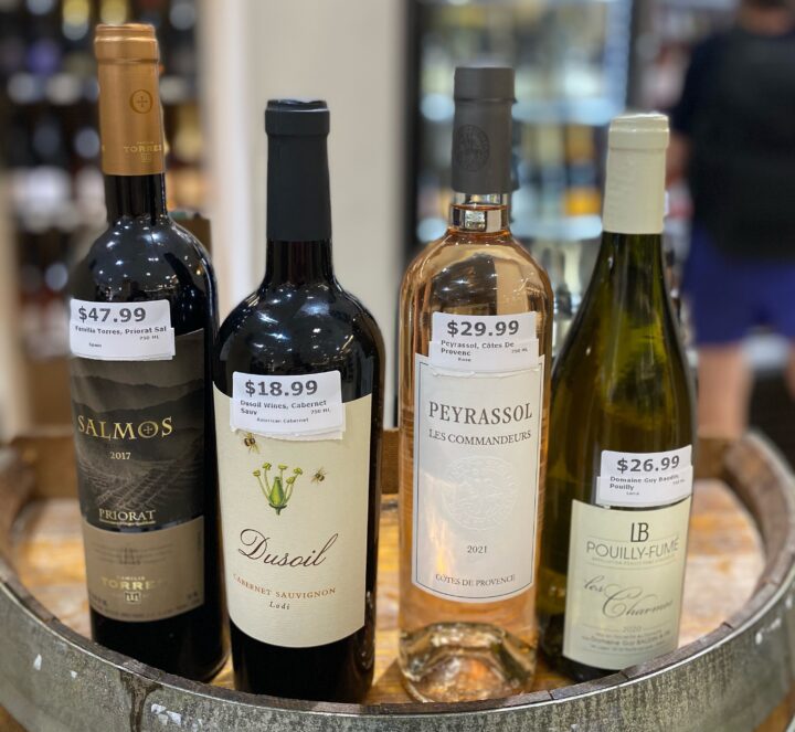 At McCabes Wine & Spirits in New York City, Sauvignon Blanc is promoted alongside other refreshing summer wines during an August tasting.