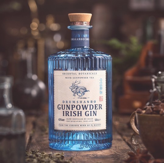 Palm Bay’s spirits offerings have shown considerable growth over the last several years. Consumers have shown particular interest in the Irish label Drumshanbo Gunpowder gin (pictured).