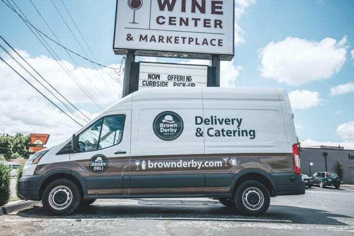 In Missouri, Brown Derby stores began offering delivery (van pictured) in 2020. Despite some issues caused by the service—such as making time for return trips and only delivering to the person who placed the order—the retailer is sure that on-demand delivery is here to stay.