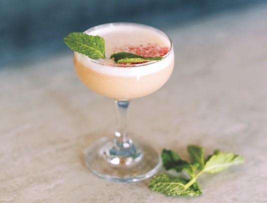 Vodka allows other flavors and ingredients to shine in a cocktail while still providing body, which is part of the reason it’s still going strong behind the bar. At Hearth & Hill in Park City, Utah, the Guava Sour (pictured) has a vodka base that allows flavors of guava, lemon, and maple to shine through.