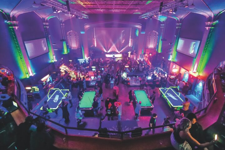 High-volume venues like Emporium Arcade Bar in San Francisco (pictured) rely on draft cocktails to serve quality drinks fast. Now, the company’s bars in California, Las Vegas, and Chicago feature rotating seasonal draft drinks.