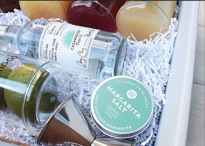 Lettuce Entertain You’s Tallboy Taco restaurant in Chicago created its Casamigos Margarita Kit (pictured) during the Covid-19 pandemic and still offers it today. The kit includes all the fixings to make a top-notch Margarita at home.