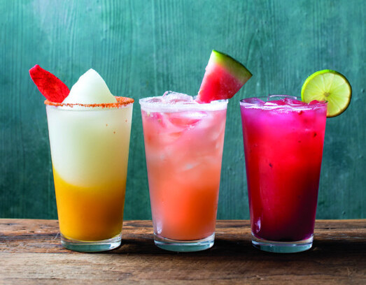 Xperience restaurants focus on specific regions in Mexico and offer drinks and food to match. Sol Mexican Cocina highlights the Baja Penninsula for drinks (pictured) and food, offering signature specialties to complement a variety of tacos, meat, and seafood dishes.