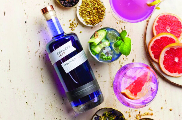 Milestone Brands’ Empress 1908 skyrocketed 40% last year to 92,000 cases, making it the No.-3 gin above $25 on the market. The gin’s vibrant color has made it a favorite of mixologists. 