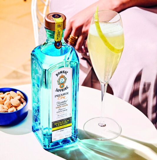 While Bombay Sapphire was one of the only major gin brands to experience growth, it’s not resting on its laurels. The brand released Premier Cru, a smaller batch line extension made from late-harvest Murcian lemons, this past February.