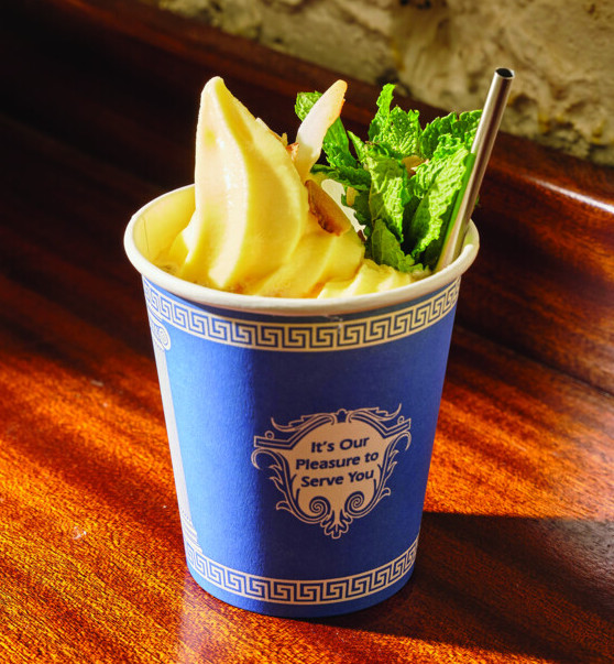 Lullaby in New York City features a number of Sherry-based cocktails on its menu. The Dole Whip (pictured), mixes a house blend of Lustau Oloroso and Pedro Ximenez Sherries, while the Whiskey Drink comprises Lustau Oloroso blended with whiskey.