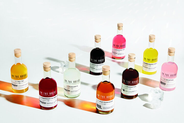 While RTS Margaritas, Old Fashioneds, and Cosmopolitans lead the way, retailers say ready-to-serve Espresso Martinis like the ones from On The Rocks (lineup pictured) are currently very popular.
