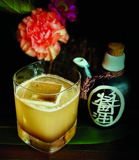 The Soymurai at Chicago’s Omakase Shoji & Izakaya (pictured) contains soy sauce as well as Tequila, yuzu, and cucumber.