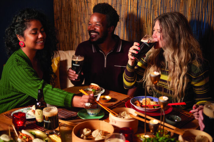 The on-premise can make or break beer brands. Guinness senior brand manager Aamir Raj believes that loyalty for beer is built in restaurants and bars, where consumers can enjoy fun experiences with beer in-hand (Guinness pictured).