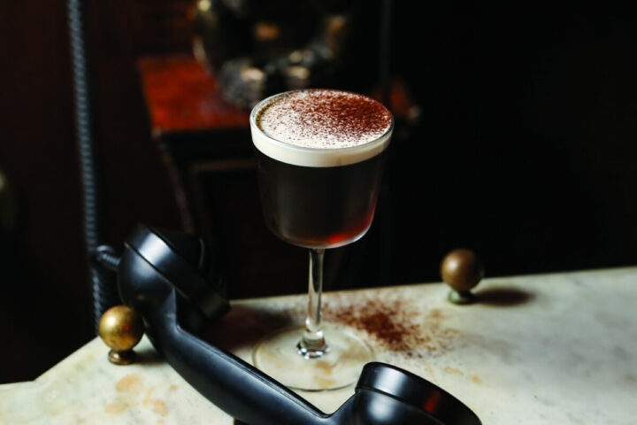 At The Spare Room in Los Angeles, cocktails like the Hold My Calls (pictured) are faster to serve on draft.