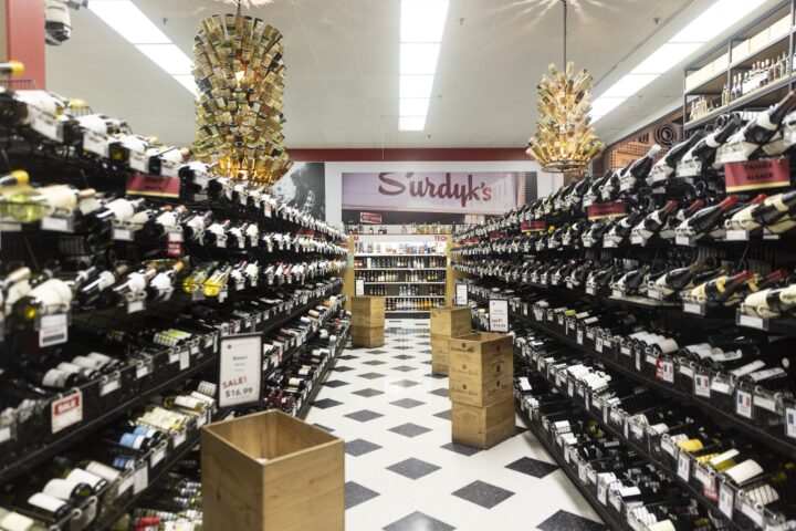 Minneapolis retailer Surdyk’s (pictured) has a rewards program that leans into sought-after SKUs. CEO Melissa Surdyk says the program notifies members whenever there’s a new allocated whisk(e)y release in-stock.