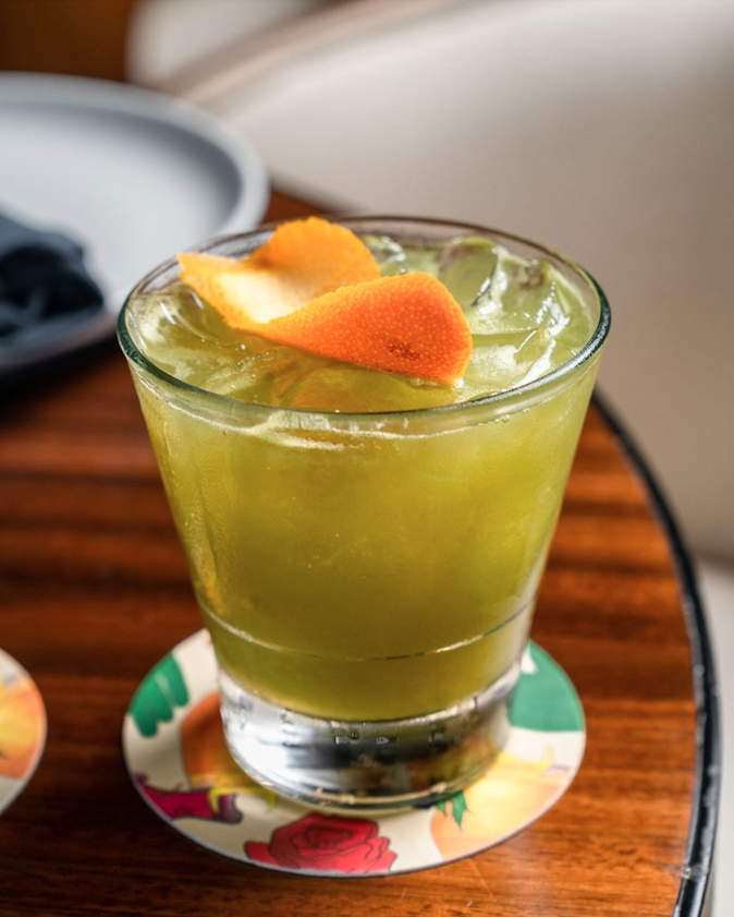 Mezcal shows off its versatility at Bakan in Miami, where the Matcha-Rica cocktail blends Encantadora Matcha mezcal with passion fruit and yuzu purées and lime juice. The infusions pair well with mezcal's smokiness.