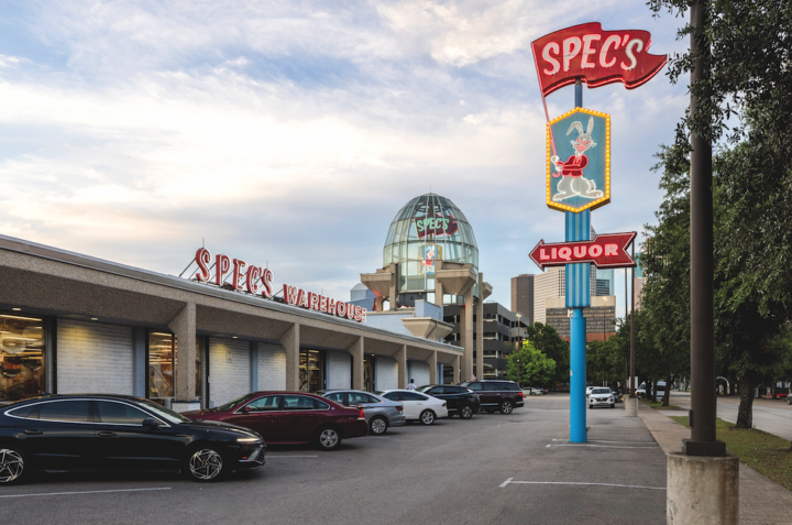 Spec’s is based in Houston (flagship store pictured) but now has stores throughout Texas. The Rydmans expect to add several new units in the state next year, but so far say they have no plans to explore new areas of the country.