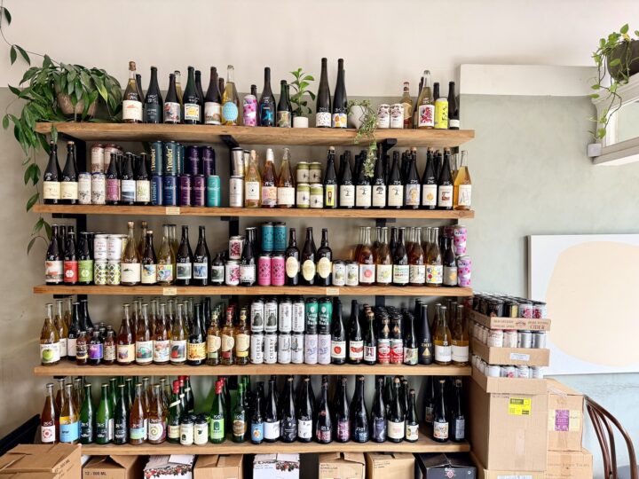 At Redfield Cider Bar & Bottle Shop in Oakland, California, customers can find 11 ciders on tap and roughly 150 cider SKUs in bottles to enjoy.