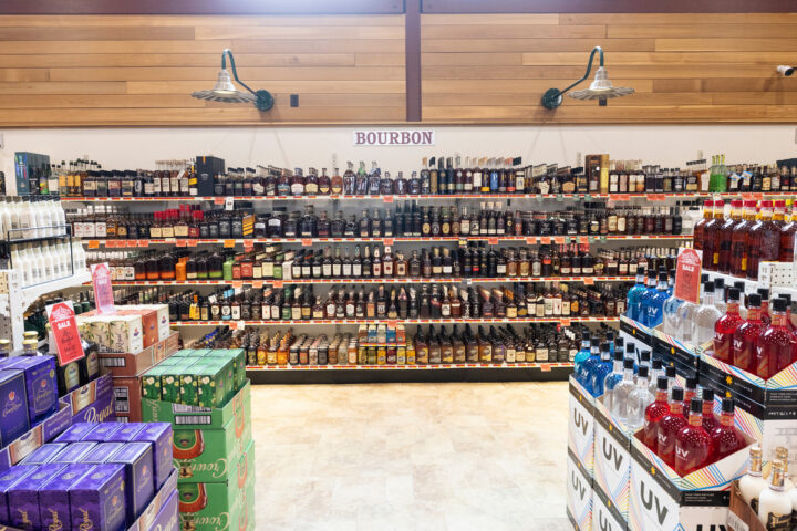 Spirits are the sales leader at Happy Harry’s, comprising 39% of overall sales. Canadian whisky, vodka, and rum are top movers, and both ready-to-drink canned cocktails and 50-ml. mini bottles are also doing well.