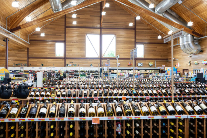 Wine is a smaller player by sales revenue, but Happy Harry’s gives the category prime positioning and aims to have a varied assortment of labels. Sweet wines and well-known varietals are well-liked