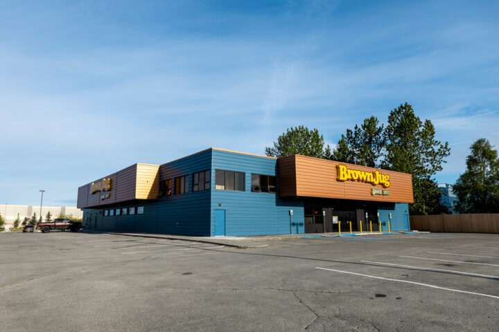 Brown Jug has 24 stores in Alaska, including 19 in Anchorage, three in Wasilla, and one each in Eagle River and Fairbanks. The stores have varied customer demographics and product selections, aiming to cater to their local neighborhoods.