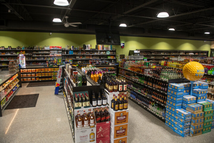 Spirits are dominant and Belmont and Chalet Party, and the stores stock roughly 3,000 offerings. Whiskies are doing well, especially Canadian labels and Bourbons, though Tequila and RTDs are also showing promise.