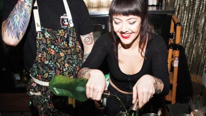 At Common Decency in Chicago, Kelsey Kasper cultivates a vibe that’s fun and campy with playful cocktails.