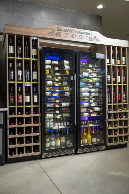 Green Valley Grocery’s wine business has evolved quite a bit in recent years, with stores now offering a wide variety of wine. With 567 wine SKUs in its stores, Crawford says Green Valley has become a wine destination in the Las Vegas area.
