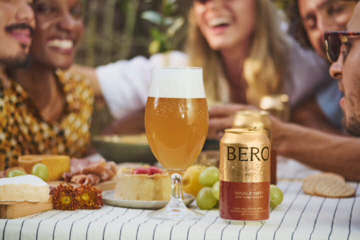 New non-alcoholic beer entry Bero, co-founded by British actor Tom Holland and John Herman, launched last year in accounts like Total Wine & More and BevMo, as well as mass merchandiser Target.