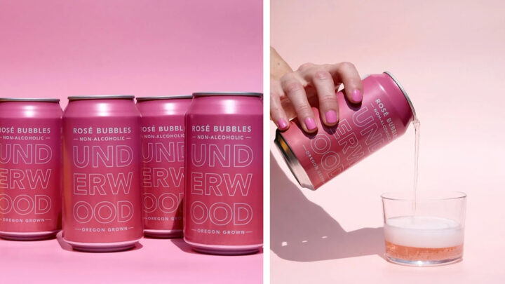 Underwood Non-alcoholic Rosé Bubbles