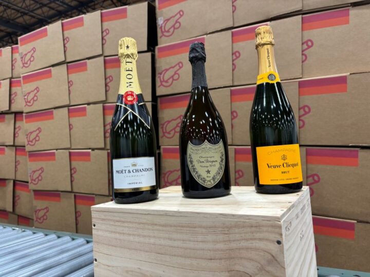 Champagnes (pictured) are popular online gifting purchases at San Francisco-based Wine.com.