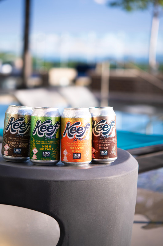 Keef is a trailblazer in the THC beverage space, having launched in 2010 in Colorado. The brand has hemp-derived sodas in low doses and a full line of high-dose sodas that are sold only in dispensaries in regulated cannabis markets.