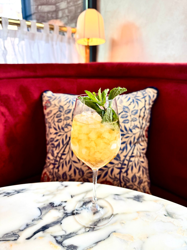 At 2 Springs in Oyster Bay, New York on Long Island, there are a variety of takes on Bourbon-based classics. The House Julep showcases Michter’s Small Batch Bourbon.