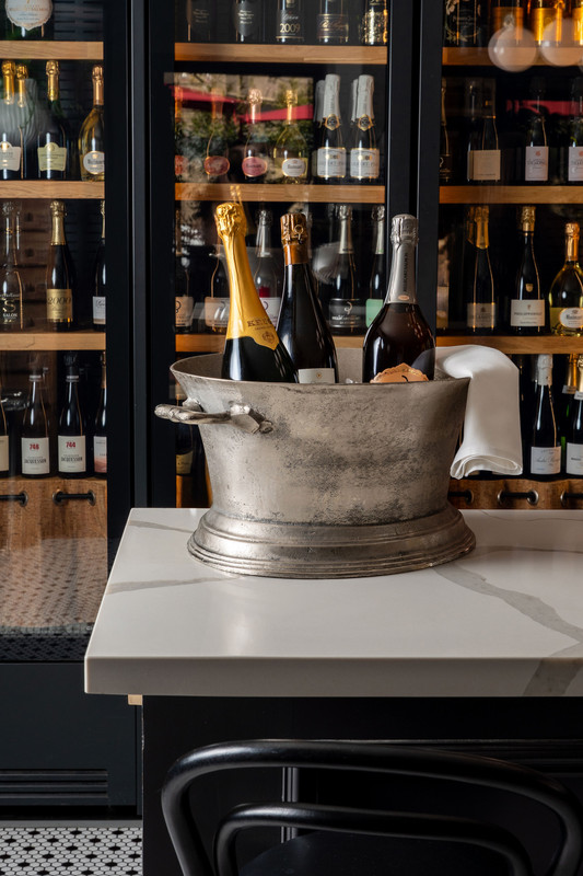 Many on-premise operators report steady sales for Champagne and sparkling wine. At Tasting House in Los Gatos, California, Blanc de Blancs and Brut Nature expressions are doing well, and guests continue to order Prosecco, too.
