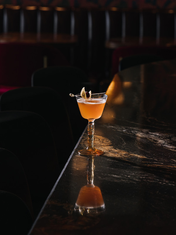 Orlando, Florida's The Moderne offers a cocktail called the Come On And Slam If You Wanna Jam, which mixes lavenderinfused Bourbon with amaro, elderflower liqueur, lemon juice, and fruit-infused honey syrup.