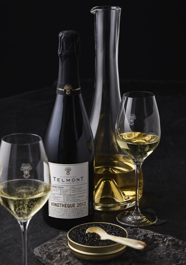 With many customers looking for extra elegance around the holidays, brands like Champagne Telmont lean into already established efforts. With its 800-g. bottle, Telmont forgoes extra holiday packaging.