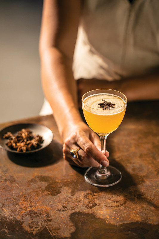 The Five Spice Daiquiri from Back Bar (pictured) in New York City uses Appleton Estate Reserve rum with five spice syrup.