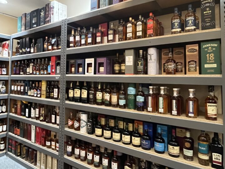 Leading up to St. Patrick's Day on March 17, The Whiskey Shop in San Francisco, California will have a sale on Irish whiskeys (pictured) and gins along with several in-store educational tastings featuring Irish whiskies.