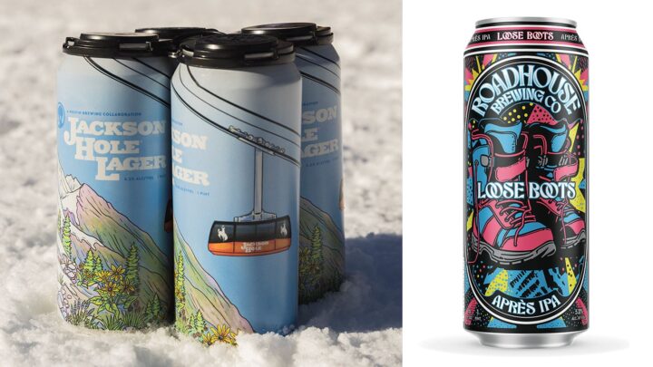 Wyoming’s Roadhouse Brewing acquired neighboring Melvin Brewing and formed Pure Madness Brewery Group. (Pure Madness Melvin J.H. lager and Roadhouse Brewing Loose Boots IPA above)