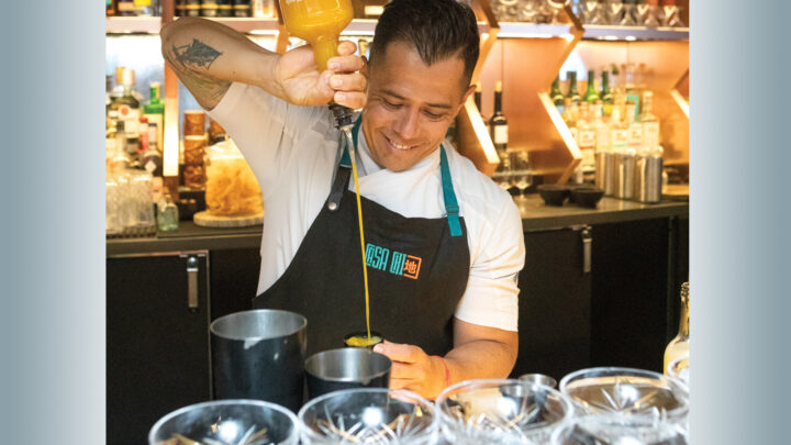 Zero-proof cocktails are top-ofmind for Riesler Morales (pictured), the head of mixology at Casa Chi in Chicago. The bar aims to re-energize its alcohol-free drinks this year, focusing on creative and well-executed craft cocktails made without alcohol.