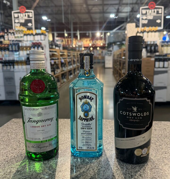 With the warmer weather and spring gatherings favoring traditional cocktails like gin and tonics, sales of gin (pictured) are increasing at Total Beverage in Fort Collins and Wyatt’s Wet Goods in Longmont, Colorado.