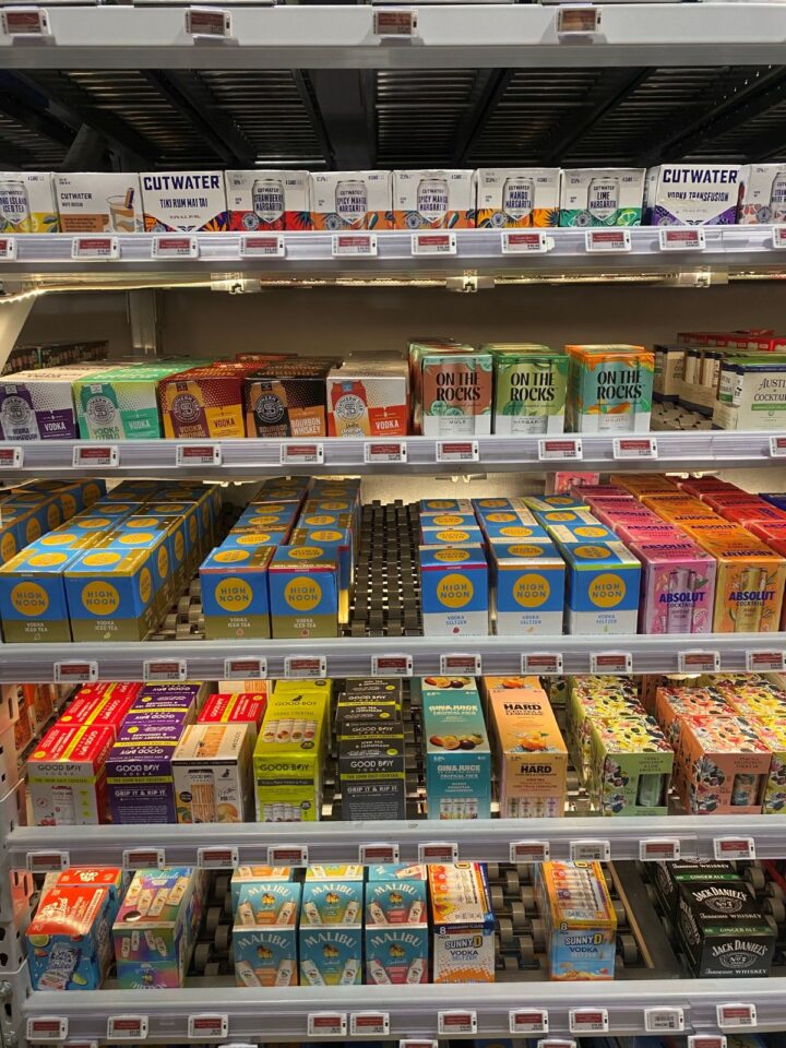 Empire Wine customers in Albany, New York like the low-ABV options like High Noon (pictured).