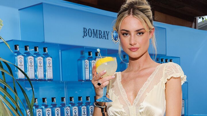 Bombay Sapphire hosted actress Grace Van Patten (above) as its ambassador at the UIM E1 World Championship electric powerboat racing series in Miami last year.
